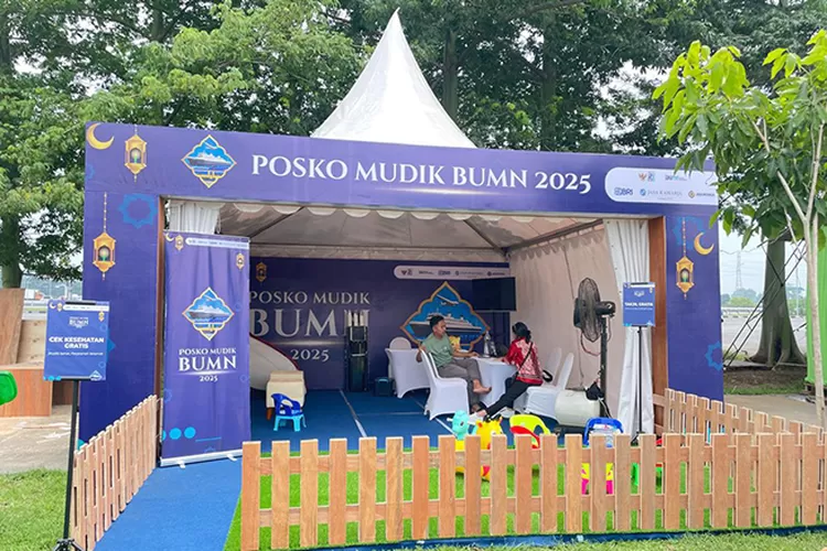 Posko Mudik BUMN BRI. (Dok BRI)