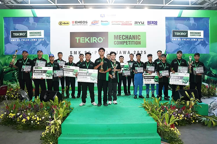 Para pemenang Tekiro Mechanic Competition 2025. (Dok Tekiro)