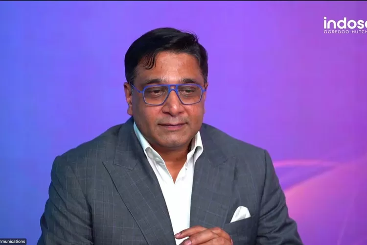 President Director and Chief Executive Officer of Indosat Ooredoo Hutchison, Vikram Sinha  (Foto: Dok. Istimewa)