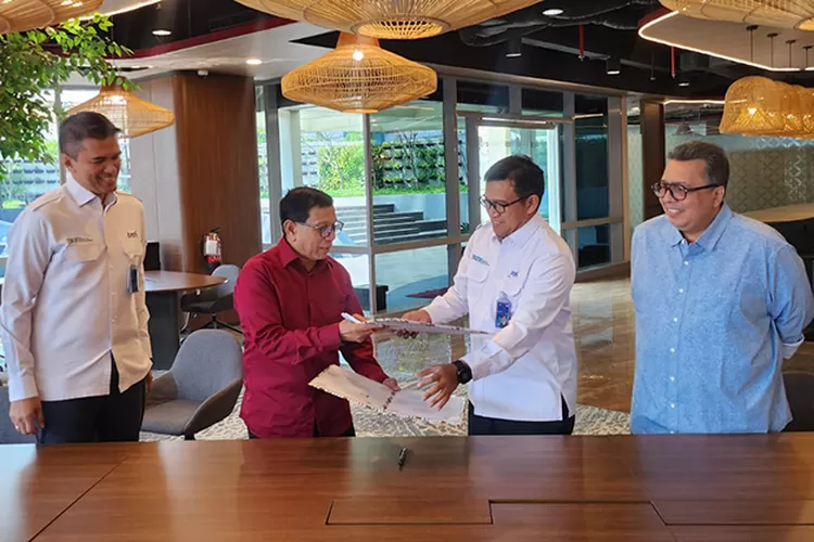 Pihak PWI dan BTN sudah meneken kerjasama terkait penyediaan rumah subsidi untuk wartawan. (Dok PWI)