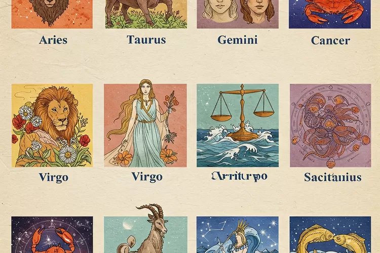 Ilustrasi ramalan Zodiak. (Foto: dokumen)