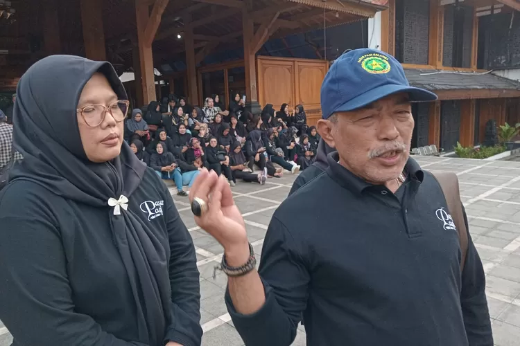 Koordinator Paguyuban Pasar Pagi Salatiga, Suniprat (Foto: Edy Susanto)