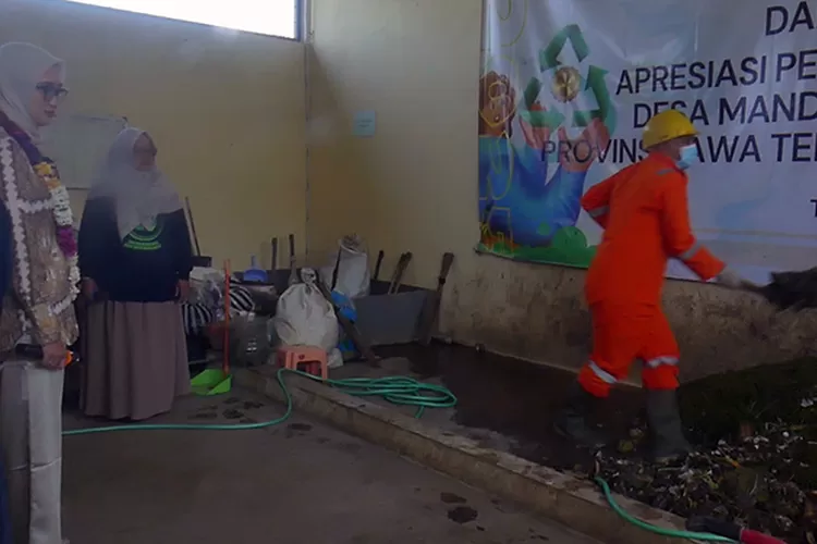 Kunjungan Wakil Gubernur Lampung Jihan Nurlela di Temanggung.   (Arif Zaini Arrosyid)