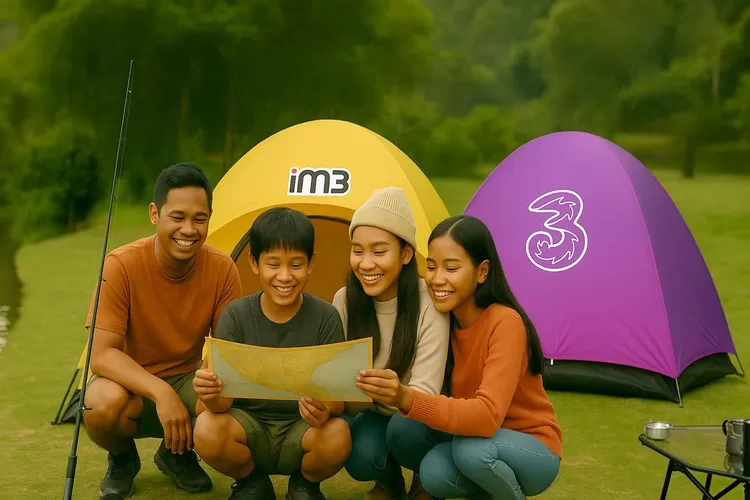 IM3 dan Tri menghadirkan berbagai solusi komunikasi yang dirancang untuk mendampingi pelanggan selama masa liburan sekolah. Mulai dari paket internet harian hingga layanan roaming internasional, Indosat memastikan setiap momen liburan dapat dinikmati dengan koneksi yang andal dan terjangkau.  (Foto: Dok. Istimewa)