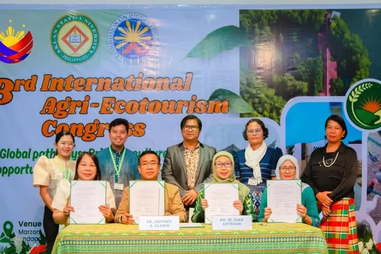 Suasana pelaksanaan 3rd International Agri-Ecotourism Congress 2025 yang diinisiasi ASU Filipina. (Dok.UMBY)