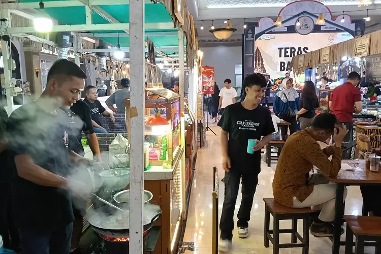 Suasana pelaksanaan Festival Kuliner Tjap Legende Yogyakarta 2025 di SCH.  (Foto: Sulistyanto)