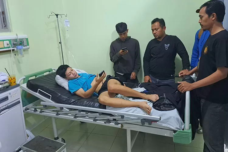 Korban penembakan saat di RSUD Salatiga.  (Dok Polres Salatiga )