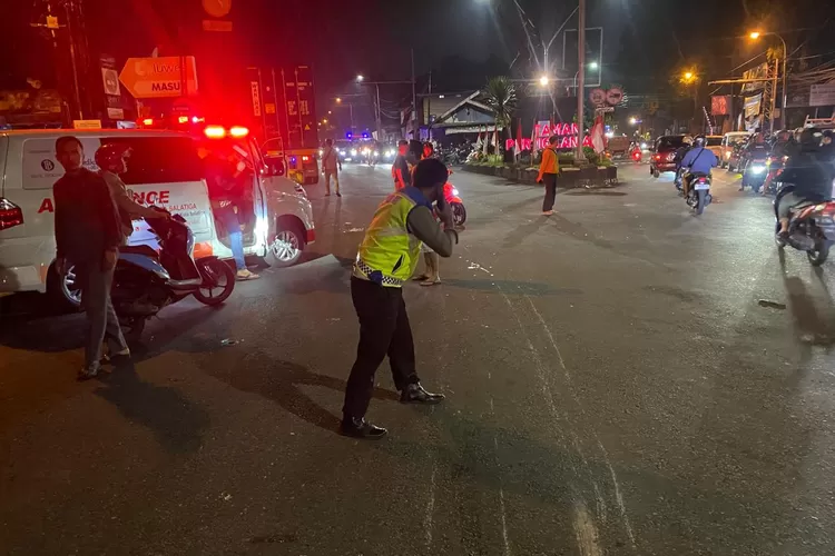 Kecelakaan maut di simpang ABC Salatiga.  (Foto: Dok. Istimewa)