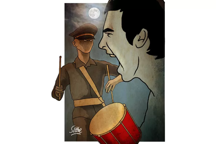 Ilustrasi Cerita misteri terdengar suara genderang dari ruang aula sekolah di penghujung malam (Sibhe)