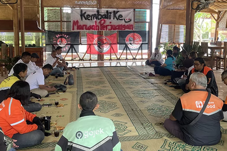 Diskusi bertajuk &ldquo;Kembali ke Marwah Perjuangan&rdquo; yang diselenggarakan FOYB.  (Wahyu Turi K)