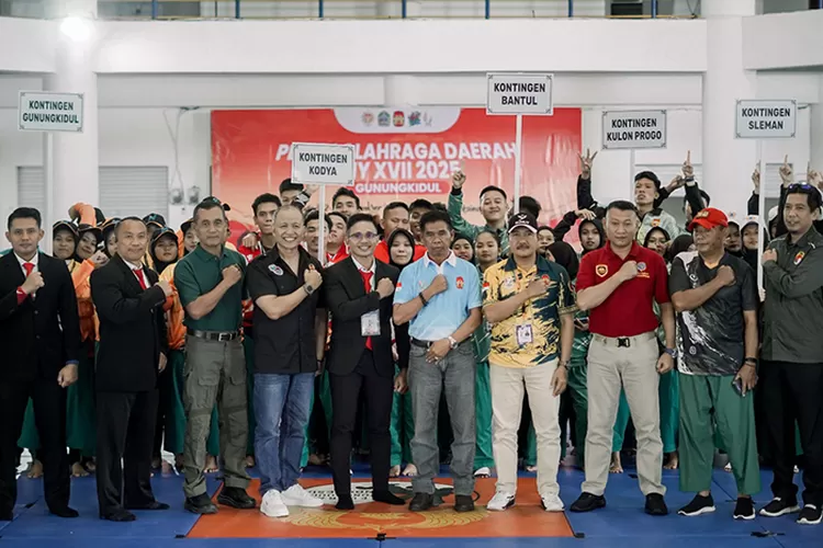 Penutupan cabang olahraga Yongmoodo Porda DIY. (Dok Panitia)