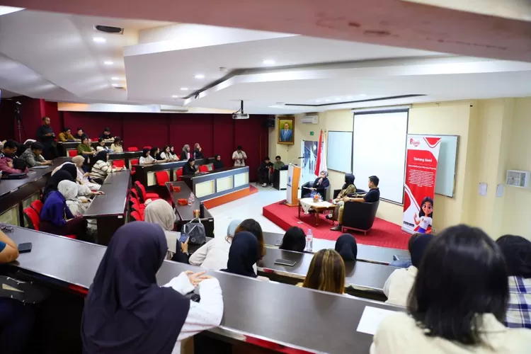 Pinjamin menyelenggarakan Seminar Mahasiswa di Universitas Mercu Buana Yogyakarta pada Mei 2025.  (Foto: Dok. Istimewa)