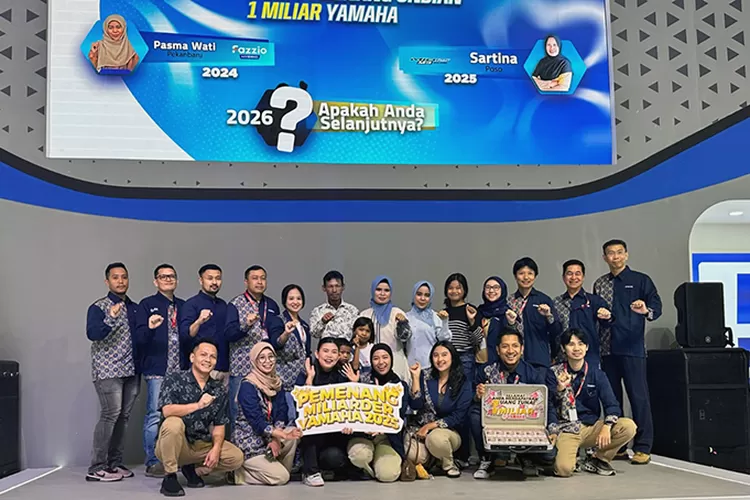 Yamaha kembali beri hadiah Rp1 miliar untuk ibu pengguna setia Mio M3.  (Dok Yamaha)