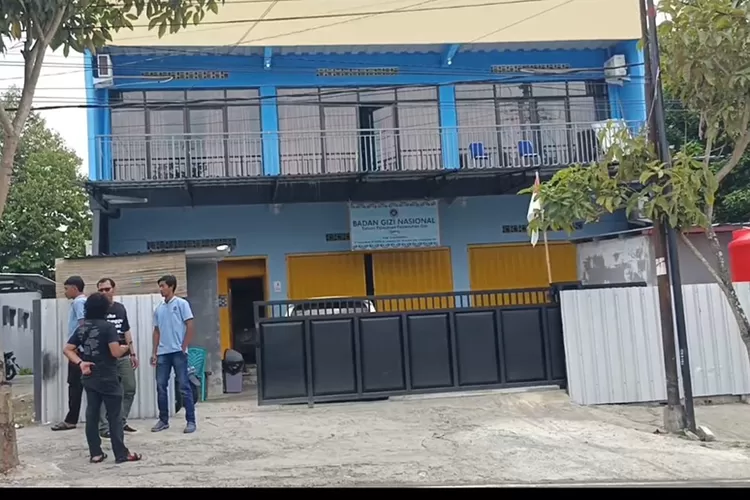 SPPG Jeruksati yang ditutup sementara.  (Bambang Purwanto)