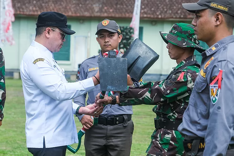 Pembukaan TMMD Sengkuyung Tahap IV di Kota Magelang.  (Dok)