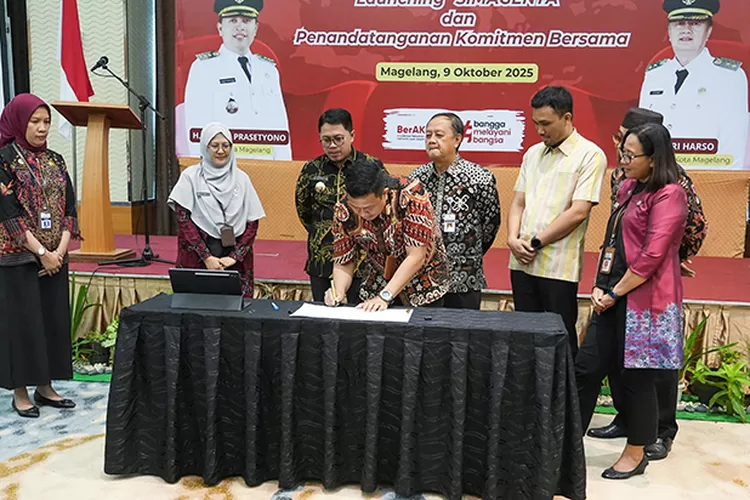 Workshop dan peluncuran Simagenta.  (Dok Pemkot Magelang)