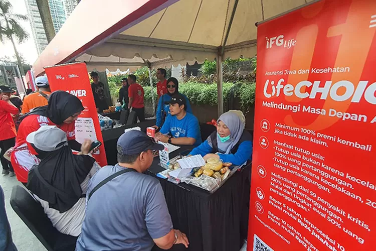 IFG mengajak masyarakat hidup sehat dan cerdas finansial.  (Dok IFG)