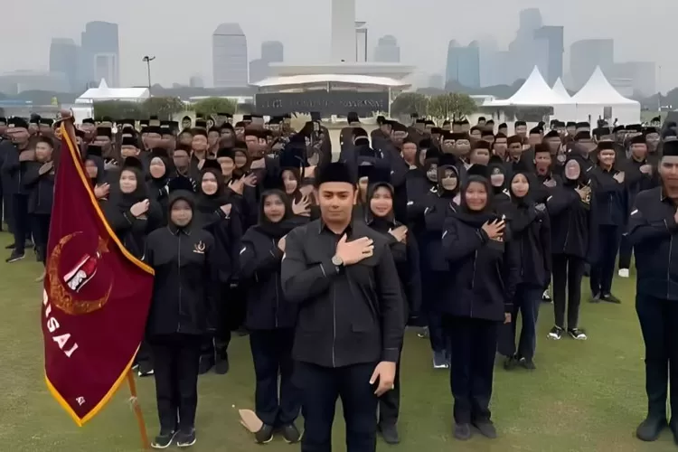 Perisai Syarikat Islam mengumumkan kesiapannya untuk memobilisasi 1.000 personel relawan dari anggotanya ke Palestina. (Dok. Istimewa) 