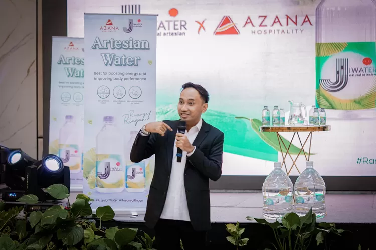 Jiwater kini hadir di seluruh Hotel Azana Hospitality  (foto: dokumentasi Jiwater)