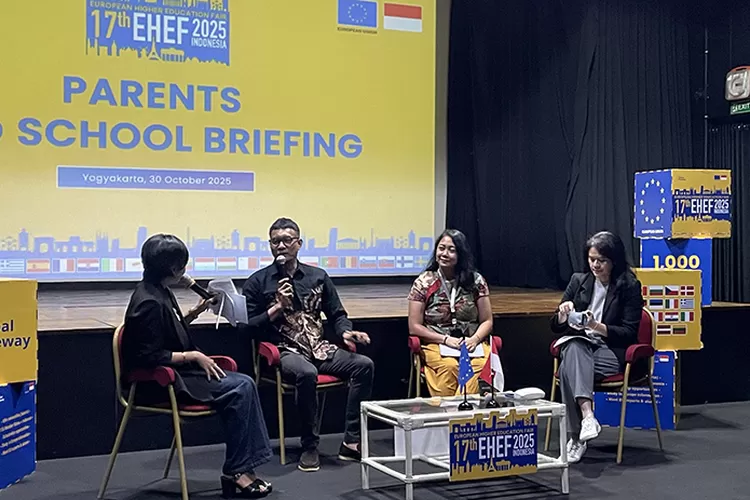 Konferensi pers terkait penyelenggaraan EHEF di Yogya, Kamis (30/10/2025).  (Wahyu Turi K)