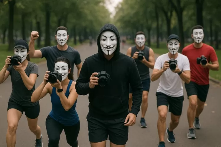 Menyoroti fenomena maraknya fotografer yang ambil gambar orang-orang yang sedang berolahraga di fasilitas umum.  ( X.com/petanirebahan)