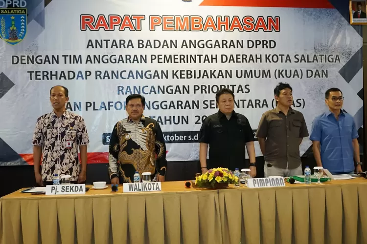 Pembukaan Rapat Anggaran Kota Salatiga Tahun Anggaran 2026 di Solo.  (Foto: Dokpim Salatiga)