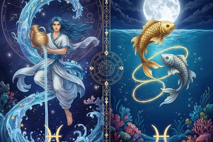 Ramalan zodiak Aquarius dan Pisces, tentang cinta/hubungan dan karir/keuangan yang berlaku besok Sabtu 20 Desember 2025 (Gemini AI)
