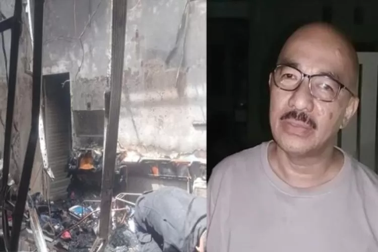 Menyoroti insiden kebakaran rumah hakim Pengadilan Negeri (PN) Medan, Khamozaro Waruhu di Kota Medan, Sumatera Utara.  (Dok. Damkar Medan)