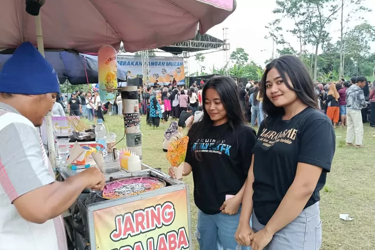 Pangan Murah dan Hidup Sehat di Lapangan Brajan Noborejo Salatiga.  (Foto: Dok. Kelurahan Noborejo)