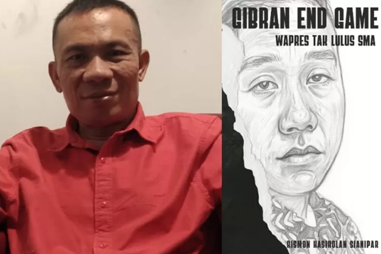 Rismon Sianipar menunjukkan draft buku soal tudingan ijazah SMA Wapres Gibran. ( X/SianiparRismon)