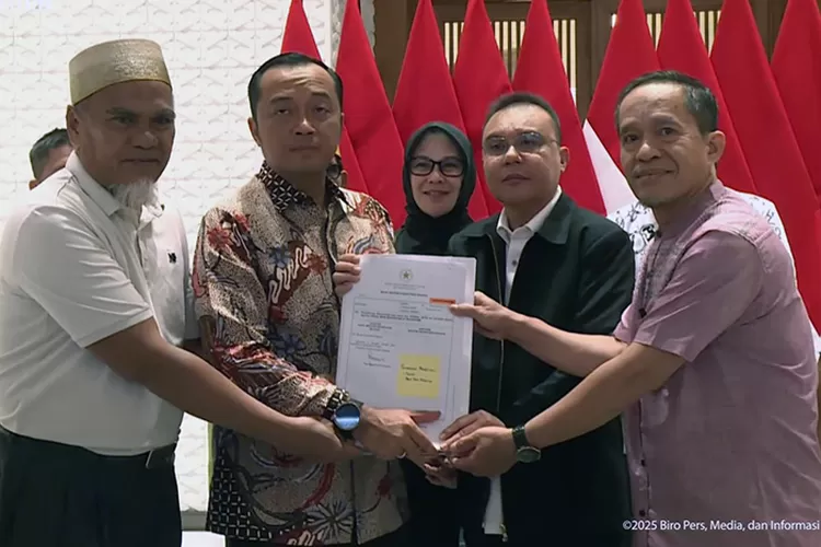 Ikatan Keluarga Besar Pemuda Tegal Bersatu menyampaikan apresiasi kepada Wakil Ketua DPR RI, Sufmi Dasco Ahmad.  (Dok)