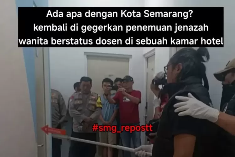 Menyoroti kasus penemuan wanita yang tewas di Hotel Gajahmungkur, Semarang.  (Instagram.com/@smg_repostt)