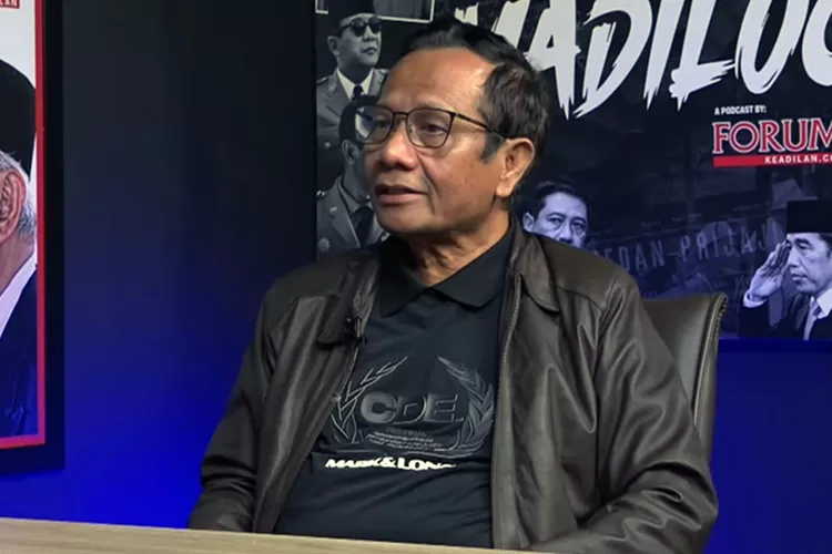 Mahfud MD menyampaikan beberapa persoalan serius dalam institusi Polri.  (Tangkapan layar YouTube Forum Keadilan TV)