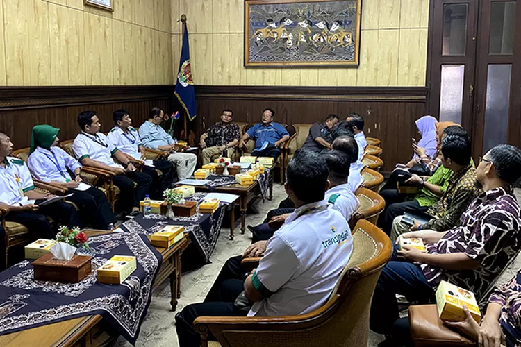 Suasana audensi di gedung DPRD DIY.  (Dok DPRD DIY)