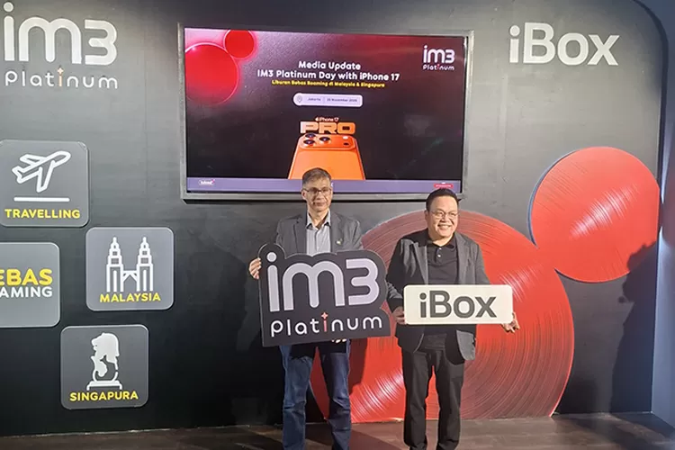 Liburan bebas roaming dengan iPhone 17 dan IM3 Platinum.  (Dok IM3)