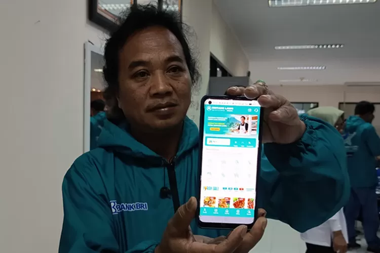 Aplikasi Bintang Lawu fasilitasi UMKM lebih maju.  (Abdul Alim )