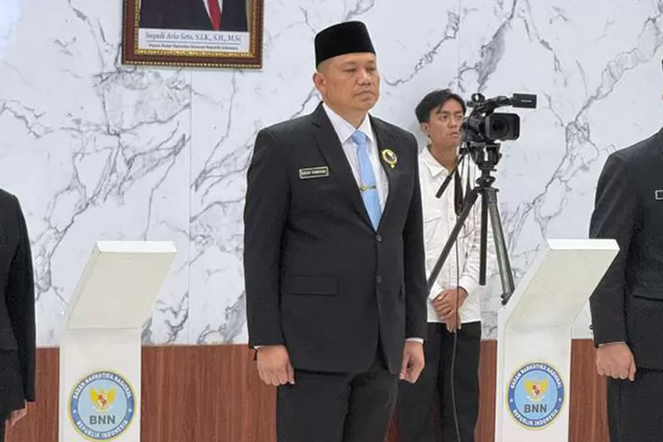 Kombes Pol. Dr. Dedy Tabrani, S.I.K., M.Si., dilantik sebagai Kepala BNN Provinsi Kalteng.  (Dok)
