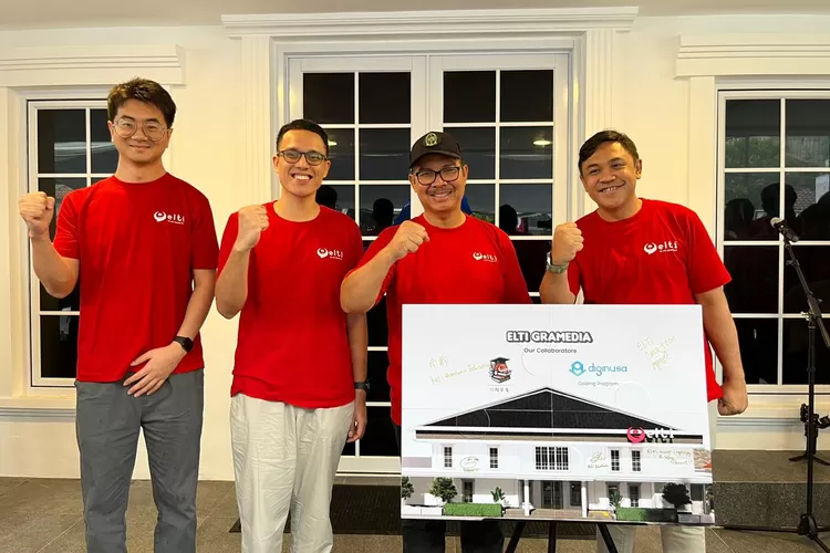 Peresmian gedung baru ELTI Gramedia Yogyakarta, Minggu (14/12/2025), yang dihadiri Wali Kota Yogyakarta, Hasto Wardoyo.  (Foto: Dok. Istimewa)