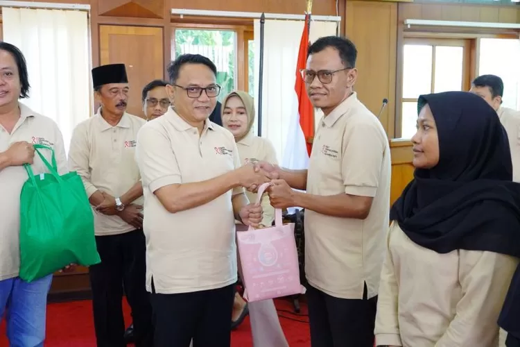 Wabup Risma Adhi Chandra usai bedah persoalan Hiv/Aids di Pati. ( Foto: Alwi Alaydrus)