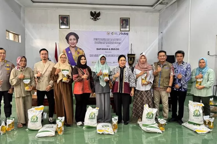 Penyerahan program Bantuan Pangan masyarakat di DIY  (Dok. Bulog DIY)