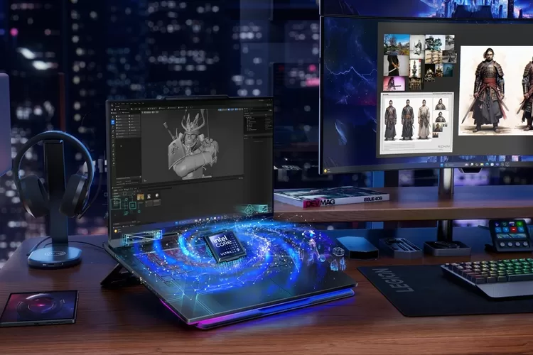 Ditenagai Intel Core Ultra 9 Series 2 dan layar opsional 3D OLED, Lenovo Legion 9i menghadirkan performa gaming kelas flagship dengan harga Rp99.999.000. (Dok. Istimewa)