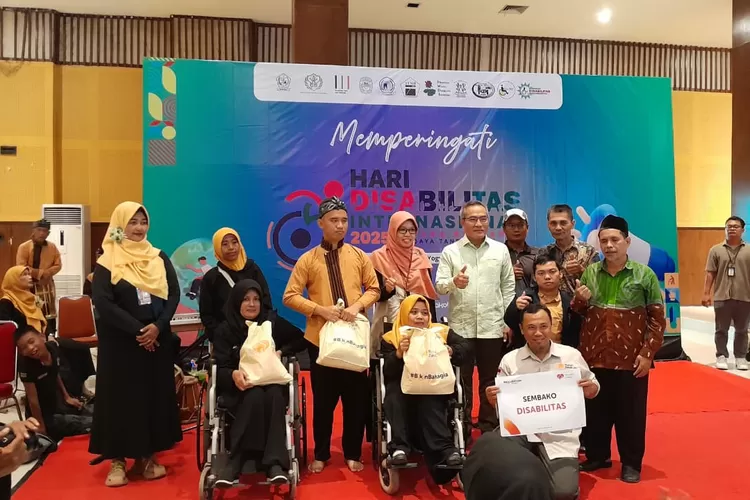 Peringatan Hari Disabilitas Internasional (HDI) 2025 di Gedung Concert Hall ISI Yogyakarta, Sabtu (20/12/2025).  (Foto: Koko Triarko)