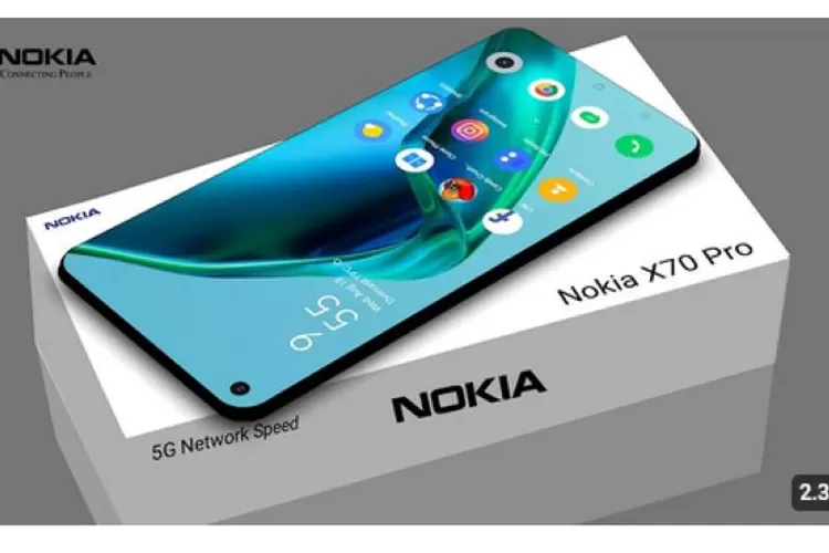 Smartphone Nokia X700 5G (Inidata.id/Tangkapan layar YouTube/@technicalcheez)