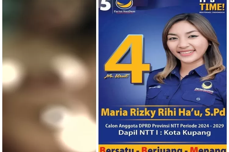 Maria Hau Yang Diduga Wanita Cantik Tanpa Busana Mundur Dari Partai Nasdem Rajawali News