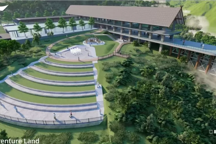 destinasi wisata Eiger Adventure Land (EAL) yang terletak di Desa Sukagalih, Kecamatan Megamendung, Kabupaten Bogor, Jawa Barat, resmi disegel oleh pemerintah