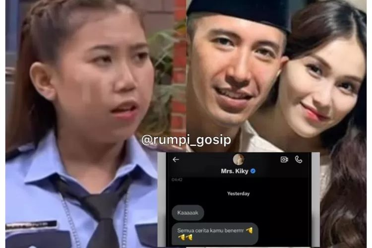 Kiky Saputri Bela Ayu Ting Ting (GenzDaily/dok: Instagram @rumpi_gosip )