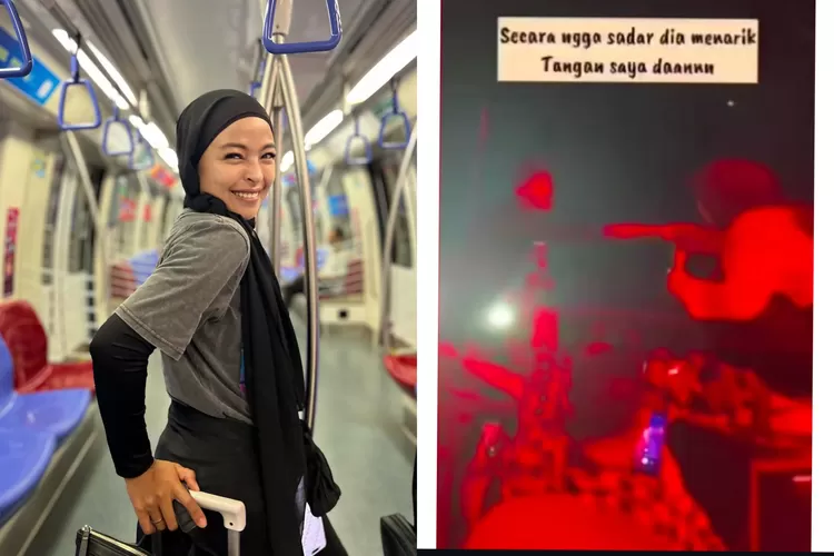 Heboh! Tantri Kotak Jatuh Dari Panggung Setinggi 2 Meter, Ternyata Ini Penyebabnya (GenzDaily/dok: Instagram @berita_gosip @tantrisyalindri)