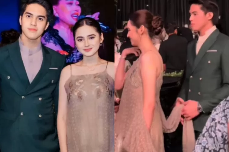 El Rumi suka kasih princess treatment ke Syifa Hadju. Netizen baper, kira-kira mereka udah jadian belum ya? ( Instagram @rumpi_gosip, @elsyifa.love / GoraJuara.com)