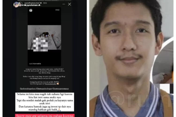 selain kdrt dan selingkuh, armor juga memiliki banyak hutang (GenzDaily/dok: instagram @alvin_411)