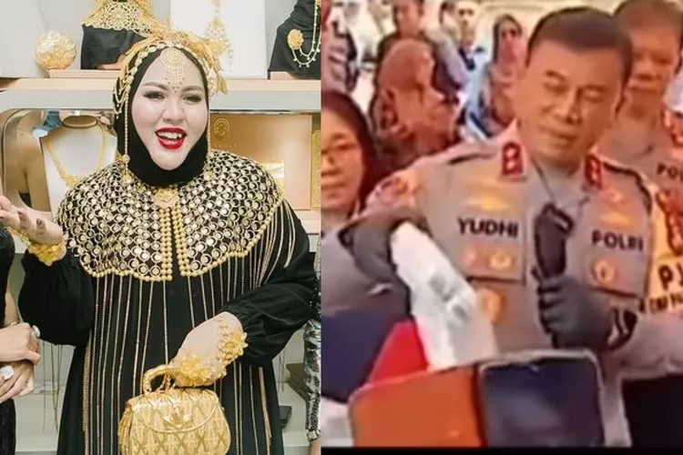 Potret Mira Hayati dan Ditreskrimsus yang melakukan konferensi pers (Alvin Meyy)